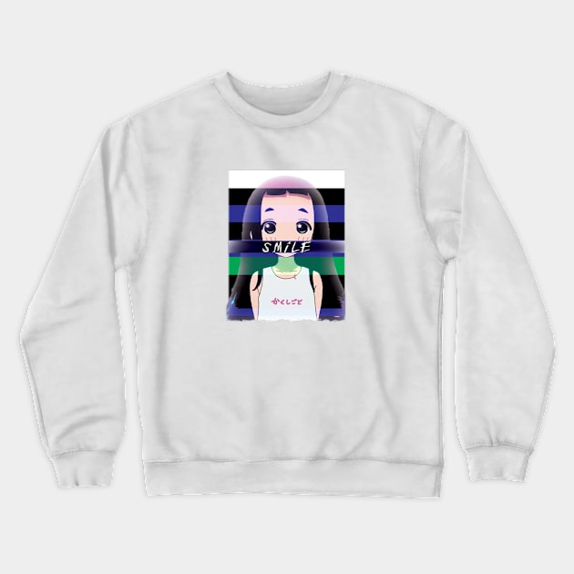 Kakushigoto ''Smile'' V2 Crewneck Sweatshirt by riventis66